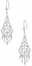Penelope Fan Shaped Drop Earring