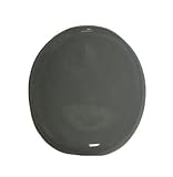 Ceramic Smoke Stone Hand Rolled Unfiltered Cigarette Holder Black (Gray)