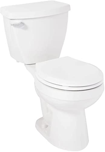 Signature Hardware 447368 Bradenton 1.28 Gpf Two-Piece Round Toilet With 14" Rough-In - Seat Included #TOP6