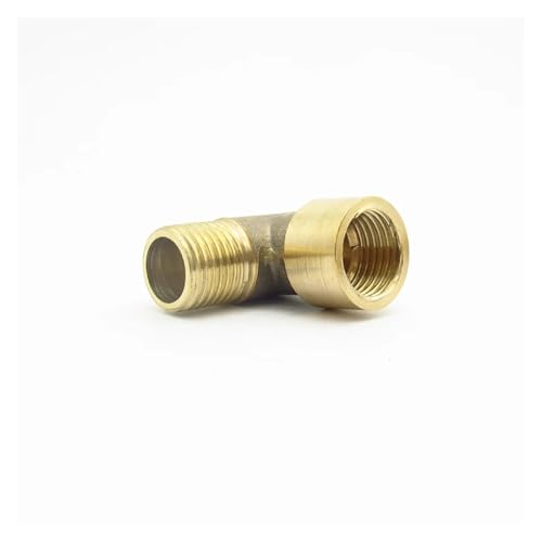 Macho a hembra codo de 90 grados conector adaptador de tubería de latón BSP de 1/2 3/4 6