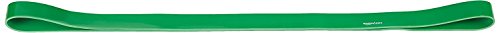 Image of Amazon Basics Resistance Pull Up Band for Pull Up Assistance, Muscle Training, Body Stretching and Home Workouts, 1-3 /4 Inches, 50 to 125 Pounds, Green