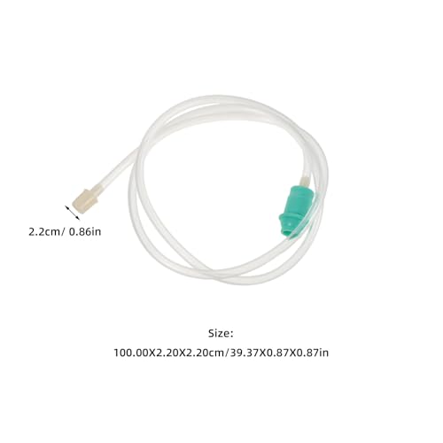 2pcs 39.37" Manguera de Extensión para Ventosas, Tubo de Reemplazo con Conector de Vacío para Masaje miniatura 2