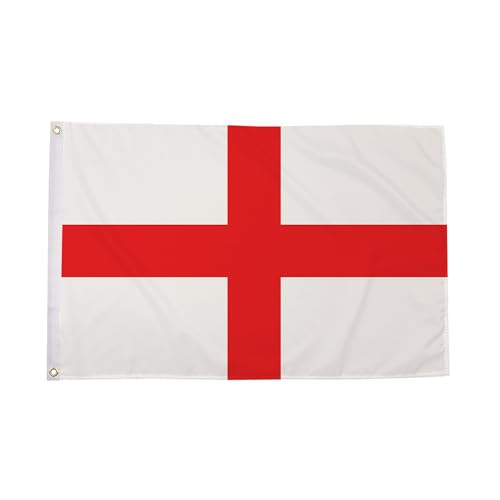 Flagmax St George England Flag English Cross of St George Flag (3ft x 2ft (90cm x 60cm))