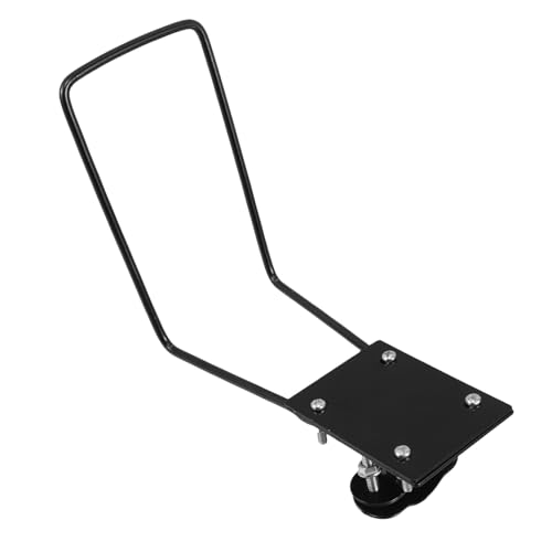 HOUDERCO 自転車前カゴ用型属ラック 安定固定フレーム付き 大型対応 自転車 電動アシスト車兼用 ショッピングや通勤にな多機能荷物キャリア