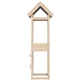 Solivagant Torre de Juego Marrón Madera de Pino Macizo,Marrón,16.01kg