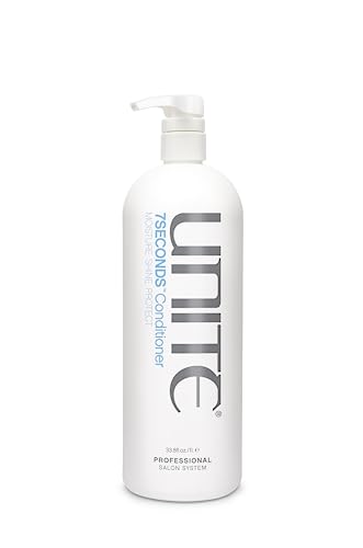 UNITE Hair - 7SECONDS Conditioner - Moisture-Enriched Conditioner for All Hair Types - Hydrates, Protects from UV & Thermal Damage, Enhances Shine, Paraben-Free, Sulfate-Free, 33 Fl Oz