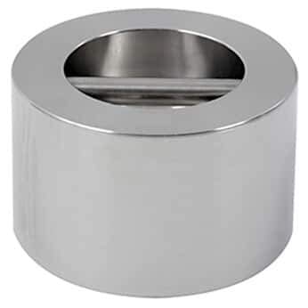 Troemner 1275T 30 lb Class-F Stainless Steel Test Weight, Traceable Certificate, Grip Handle