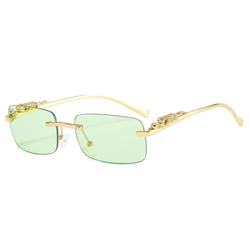 Lunettes rectangulaires sans monture pour vos sorties plage et terrasses d'été