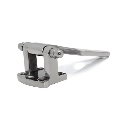 Charnière pliante inox petite feuille idéale pour aménager un van ou meuble