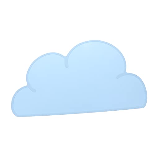 Happyyami Silicone Pet Food Mat Durable Cat Bowl Mat Non Slip Design for Dog Feeding Heat Insulation Easy for Indoor Use