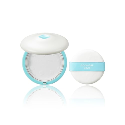 GOONGBE Pri-mmune Soothing Powder - Talc Free Korean Baby Dusting Powder with Cornstarch - Prevent Skin Irritation, Anti-Chafing for Newborn, Babides and Toddlers, 0.8oz.