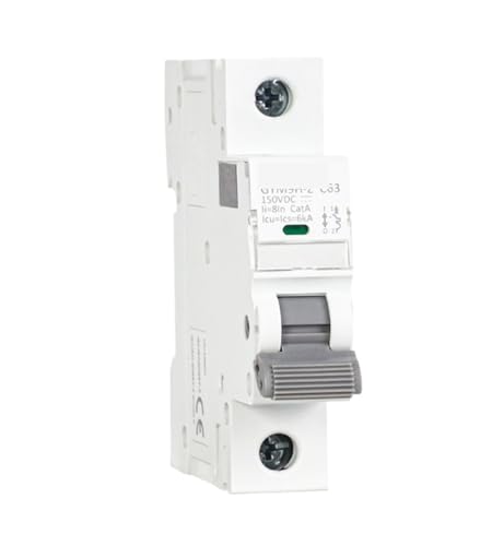Disyuntor solar no polar con protección bidireccional contra cortocircuitos en 24V y 48V
