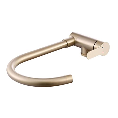 Robinet cuisine pliable devant fenêtre mitigeur eau chaude et froide - 2