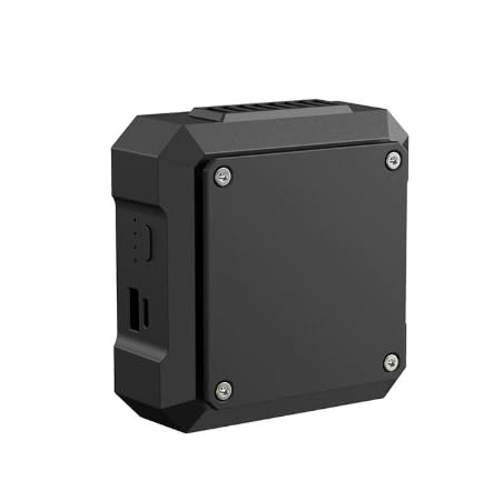 STEEL-LAND 腰掛け扇風機 4000mAh大容量 扇風機・照明・モバイルバッテリー USB充電式 小型ポータブルファン 強力風量調節 アウトドア作業・農作業・工事現場対応 腰掛け・手持ち・卓上（ブラック）