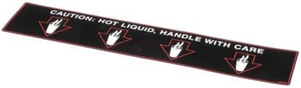 Replacement For Compatible With NA93AL Grindmaster Cecilware Label Hot Liquid-Gb4D/M/S Genuine OEM GMNA93AL