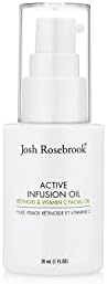 Josh Rosebrook - Active Infusion Oil Retinoid & Vitamin C Facial Serum Improves Skin Texture & Tone, Reduces Fine Lines, Increases Elasticity - 30mL - 1 Oz