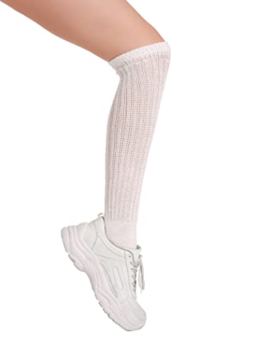 MR-CAESAR-SOCKS-Slouch-Socks-Women-Comfy-Soft-Knee-High-Scrunch-Sock-Size-6-11