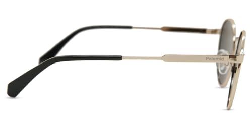 Polaroid Sunglasses PLD 2053/S Oval Sunglasses, Gold Grey/Polarized Gray, 51mm3