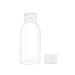 TRENDBOX Pack of 10-100ml Clear Empty PET Mini Storage 100ml/100g/100cc Bottles Hard Plastic Durable Turn Screw Cover Cap Round Filling Liquid Rhinestones Water Container