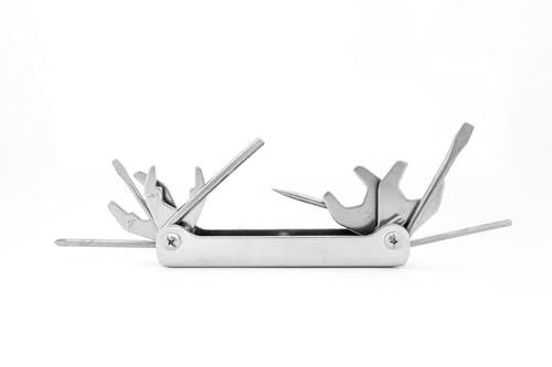 ABYSSTAR 12-in-1 inbussleutels set, multifunctionele duikset 1 voor heren, staal - Image 3