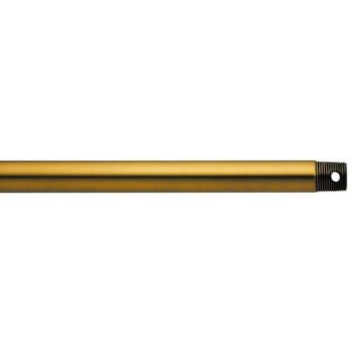 Image of Kichler 360002BAB Accessory Fan Down Rod 24-Inch, Burnished Antique Brass