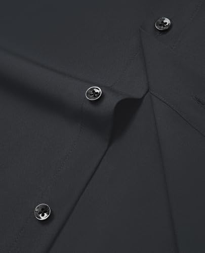 Alimens & Gentle Mens Dress Shirts Stretch Long Sleeve Formal Business Wedding Button Down Shirt Wrinkle Free4