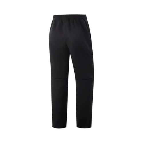 LI-NING Training Series Men Sweatpants Minimalist Relaxed Fit Knitted Straight-Leg Athletic Pants AKLVA392