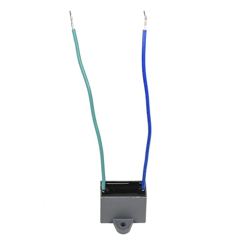 Image of HQRP Capacitor compatible with Hampton Bay Ceiling Fan 10uf 2-Wire CBB61 UL Listed plus HQRP Coaster