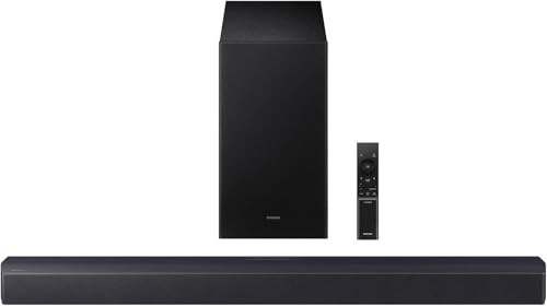 Image of SAMSUNG B Series Soundbar HW B550F 2.1 ch w/Subwoofer, Black (Renewed)