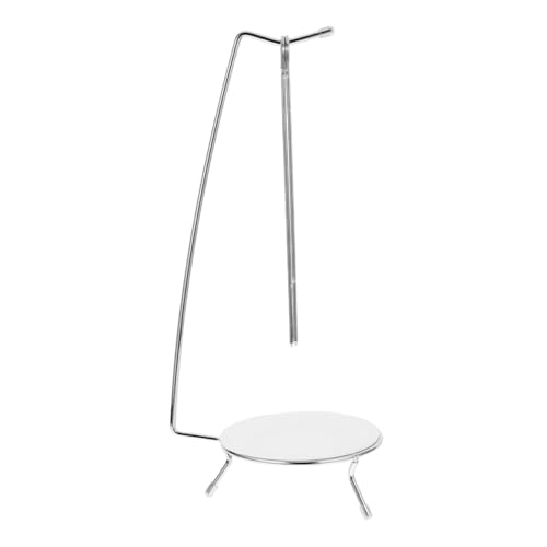 Cabilock 2Sets Stainless Steel Kebab Hanger Skewers Rack for Grilling Ergonomic Design Bbq Utensil Holder for Outdoor Cooking and Versatile Bbq Accessories