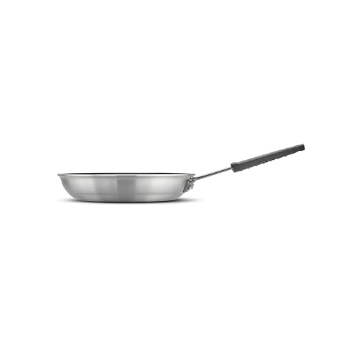 Image of Tramontina Professional 10-Inch Non Stick Frying Pan, Heavy-Gauge Aluminum Skillet with Reinforced Nonstick Coating, Gray Handle, Dishwasher and Oven Safe