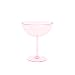 Sugar & Cloth Pale Pink Plastic Champagne Coupe Set, 4-Piece