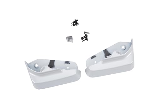 Image of GM Accessories 23445045 Front Molded Splash Guards in White Frost Tricoat