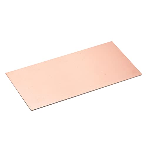 YOKIVE 5pz PCB Rame Rivestito Scheda, FR4 Singolo Lato Vuoto Circuito Schede, Ottimo per Elettronica Hobby, Incisione, Circuito Progetti (200mmx100mmx1.5mm)