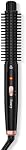 FARERY 1 Inch Thermal Brush Curling Iron for Smooth Natural Curls – Anti-Scald Hard Bristles, Lightweight, One-Button Start, Dual Voltage Travel Hair Tool with 360° Swivel Cord, 410°F Fast Heat