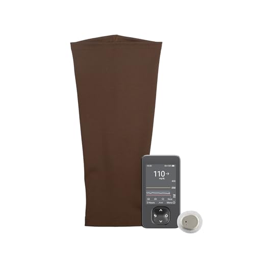 Image of Spoonie Threads BROWN Unisex Ultra Support Sleeve 2-Pack, PICC Line Cover, Continuous Glucose, Insulin Monitoring, Infusion, Soft and Sweat-Wicking Arm Band X-SMALL