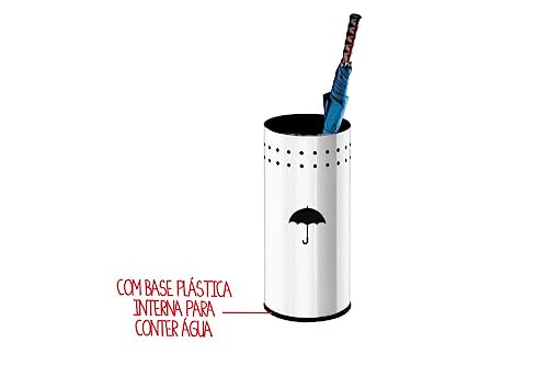 Porta Guarda Chuvas, Brinox, Aço Inox, ø20 x 43 cm