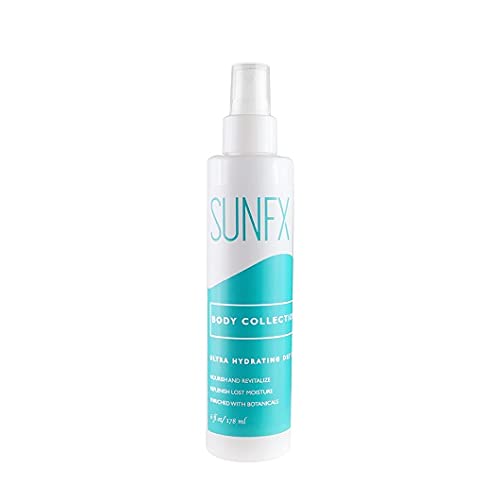 SunFXUltra Hydrating Cheeky-Sunshine Body Oil for Smooth Satin Skin | Prolong Spray & Self Tanning Formula | Light Weight Non Greasy Deeply Hydrating | 6 fl oz