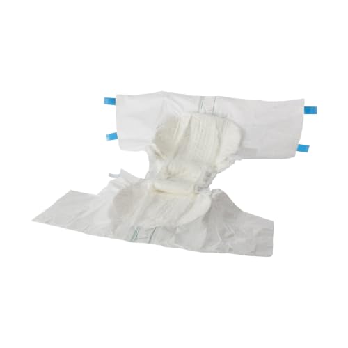 Image of Abena Abri-Form Comfort Plastic-Backed Briefs, Level 4, (Medium To Large Sizes) Large, 12 Count | Incontinence Brief,Unisex,Tab Closure