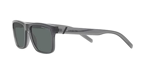 Image of ARNETTE Man Sunglasses Matte Black Frame, Dark Green Lenses, 55MM