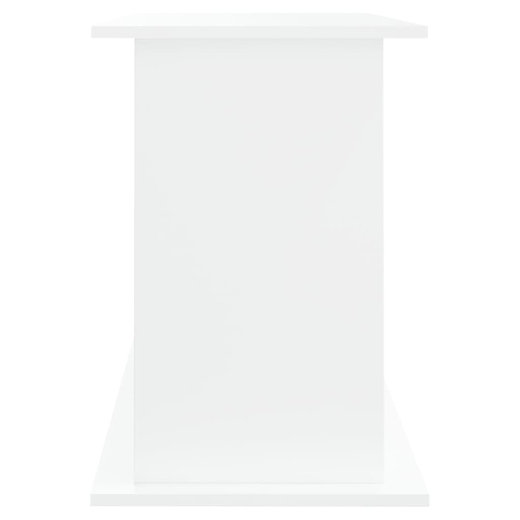 Homgoday Soporte para Acuario, Armario Inferior con 6 Compartimentos, Mesa de Acuario para Soporte Seguro, Color Blanco, 101 x 41 x 58 cm