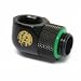 BITSPOWER G1/4 MATTE BLACK ROTARY 90 DEGREE IG 1/4 ADAPTER