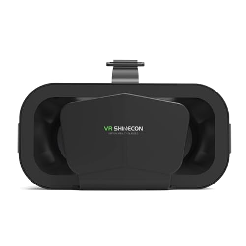 Gafas de realidad virtual compatibles con VR - Gafas de realidad virtual HD Anti Blue, suaves y cómodas, gafas de realidad virtual 3D, gafas de realidad virtual ajustables