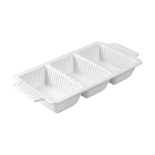 Mikasa Italian Countryside Divided Serving Dish, 15.75-Inch