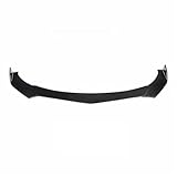 Front Bumper Lip Spoiler Compatible with MINI Cooper R53 R56 R58 R60 F56 F60 Exterior Trim Splitter Diffuser Body Kit Cars(Glossy Black)