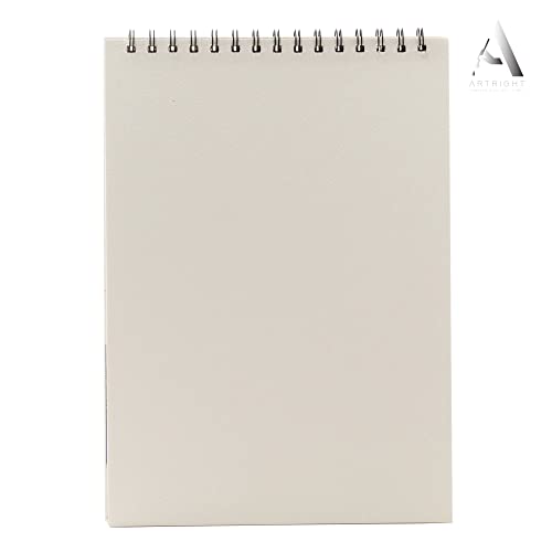 Image of ArtRight Artists Watercolour Paper A4 Size, 200 GSM 75% Cotton Cold Pressed (16 Sheets + 4 Free Sheets), for Watercolor, Acrylic and Mixed Mediums.
