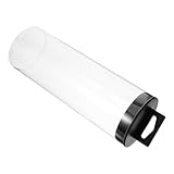 Abaodam Tennisballbehälter Transparente Flasche für Bälle Praktischer Tennis Organizer und Langlebig für Sport und Aufbewahrung mit Elegantem Design