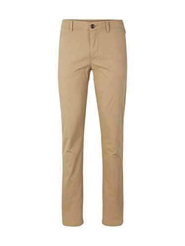 TOM TAILOR Herren Travis Slim Chino Hose mit Stretch, 11612 - Everglade...