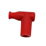 1PC 90° 14mm Compatible With Spark Plug Cap Replace 8955 TB05EM-R Compatible with CHAMPION PRO-5U