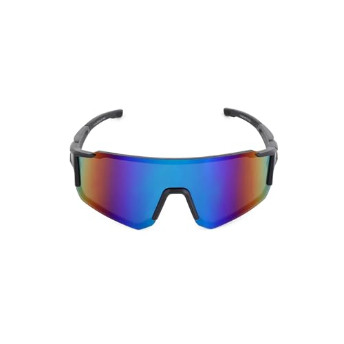 Image of Zynic Men's Stylish Sports Sunglasses For Unisex | UV400 Protection Classic Wrap Around Googles |Sports Shades for Driving,Cyclining Outdoor & Travel | Googles for man's
